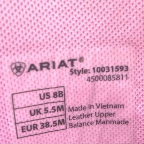 Ariat Delilah Cowboy Boots Womans 8 - Picture 5 of 5